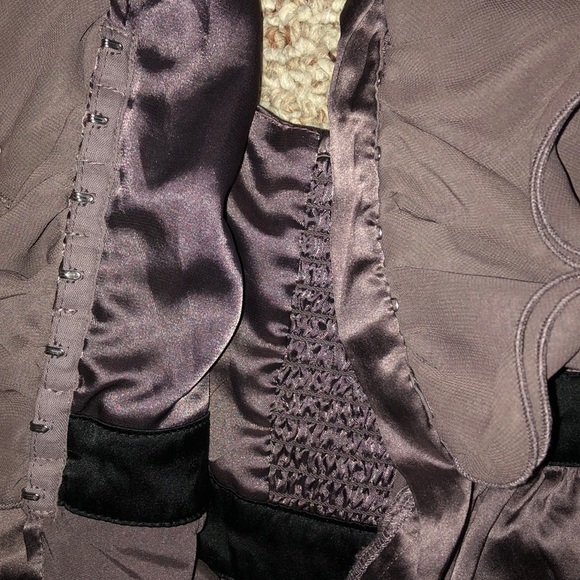 Bebe Ruffled Halter Blouse Size: Small - Picture 3 of 6